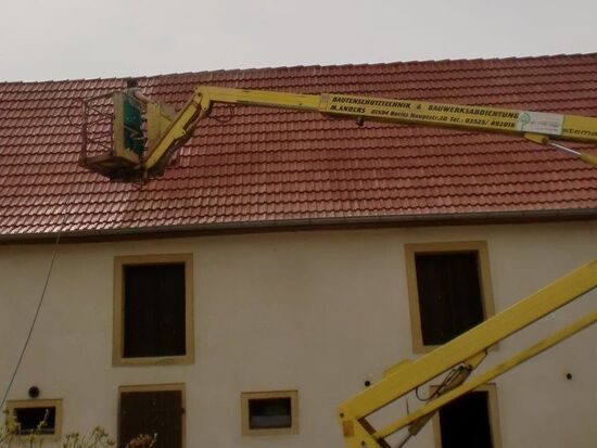 Arbeitsbeispiel Dachbeschichtung